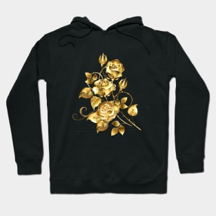 Composition of Gold Roses Hoodie